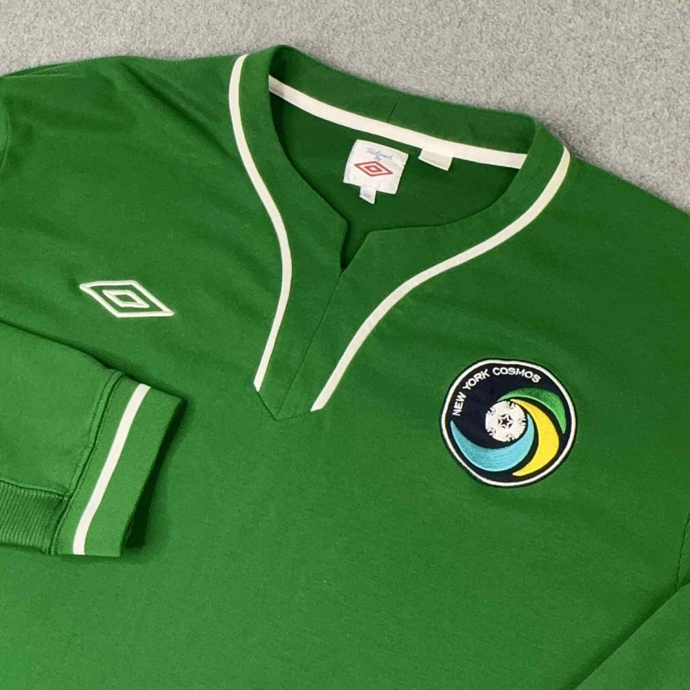 USA‎ MLS New York Cosmos 2011-2012 AWAY RETRO 70's Umbro Jersey Size 52 READ